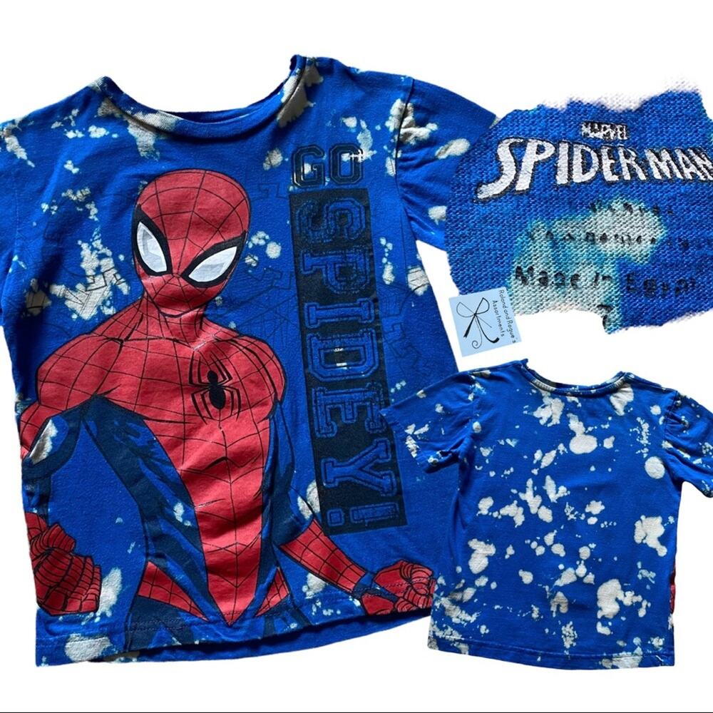 Marvel Spider-man Graphic T-Shirt Kids Sz 7